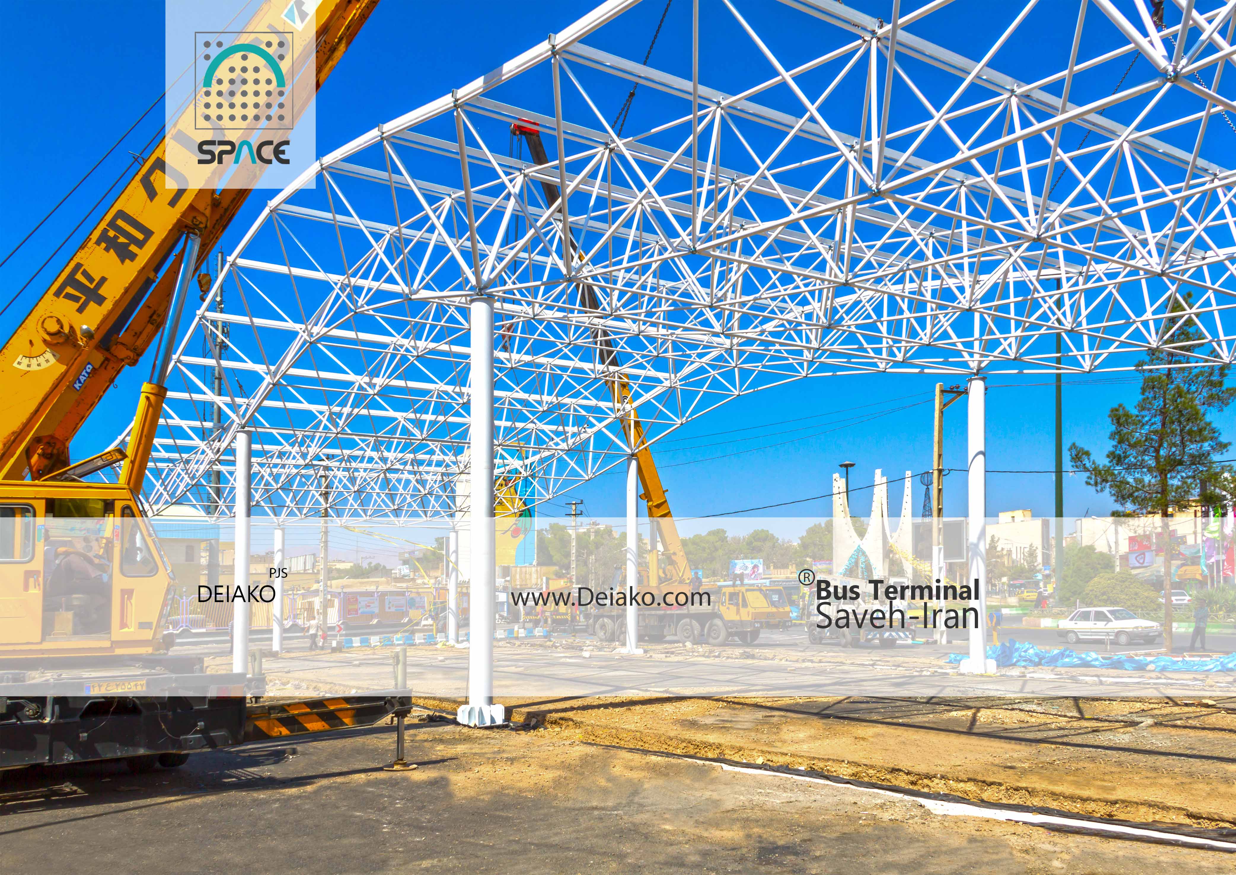 وزن هر متر مربع سازه فضایی