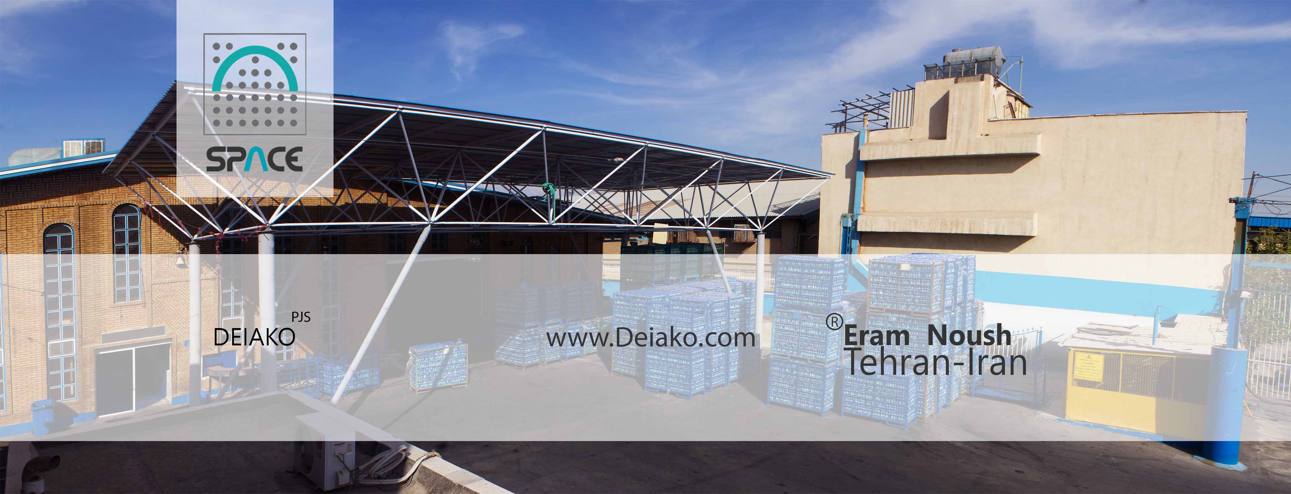 فونداسیون سقف سازه فضایی